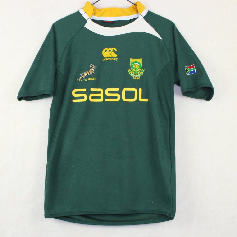 Canterbury South Africa National Team Rugby Jersey Men Small / Youth XL